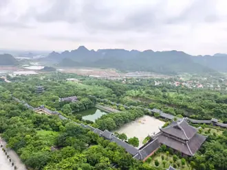 Trang An boat ride and Bai Dinh Pagoda, Hanoi to Ninh Binh day tour